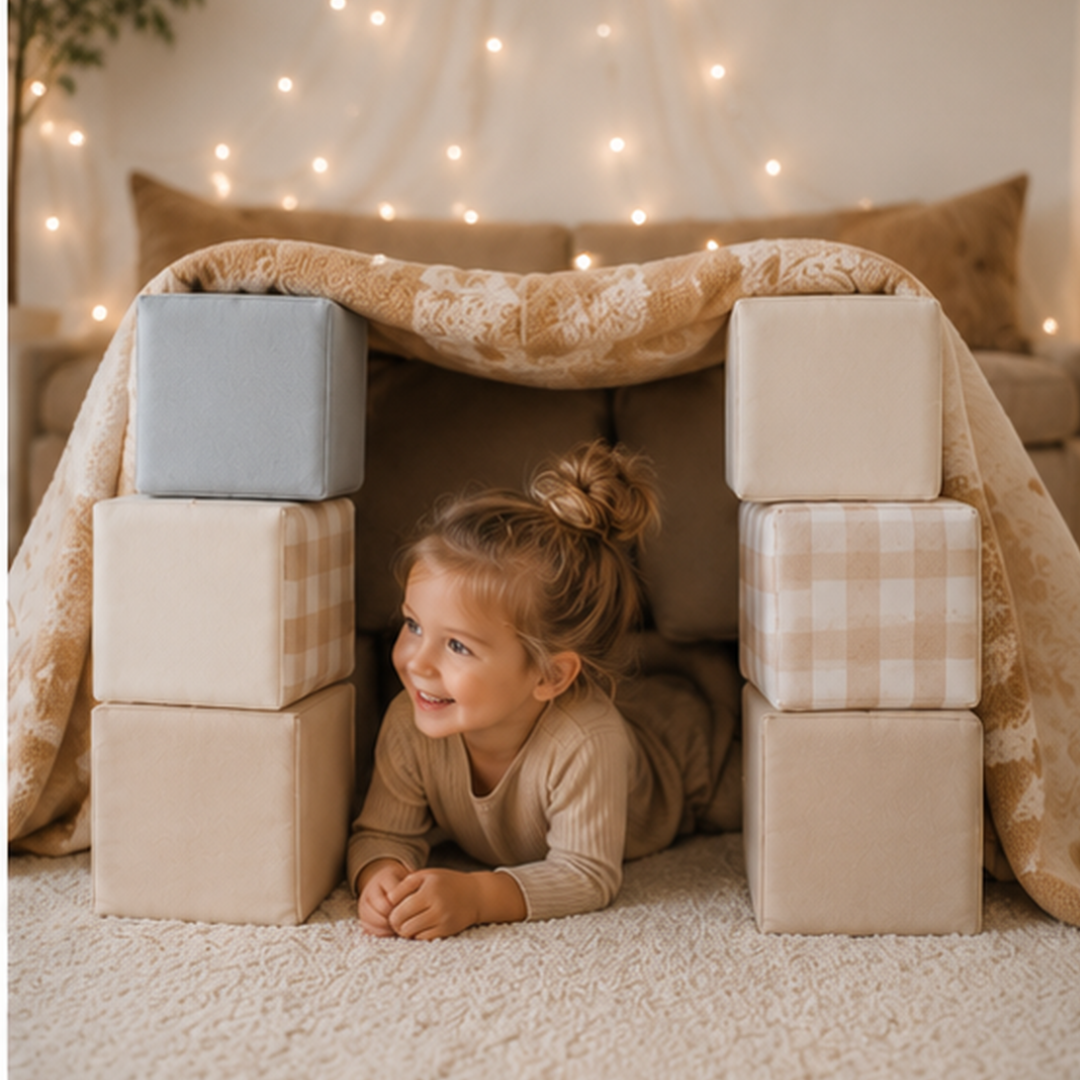 Soft Play Cubes - Pastels (Set of 6)